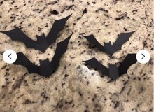 Load image into Gallery viewer, Card stock bat wall decor