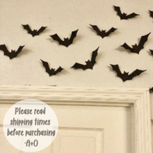 Load image into Gallery viewer, Card stock bat wall decor