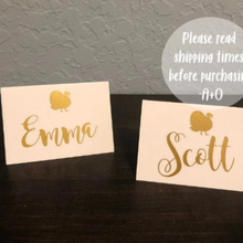 Load image into Gallery viewer, Turkey Place cards