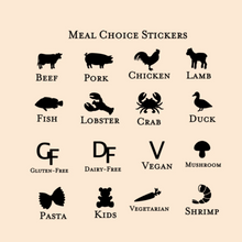 Load image into Gallery viewer, Meal Choice Decals