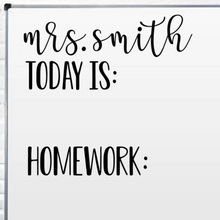 Load image into Gallery viewer, Teacher Whiteboard Decal