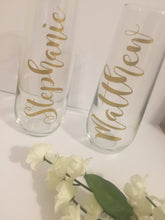 Load image into Gallery viewer, Personalized Champagne Flutes