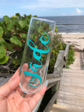 Load image into Gallery viewer, Stemless Champagne Flutes,Bridal, Personalized Champagne Flute, Personalized Champagne Glasses, Champagne Flutes Wedding, Champagne Glasses