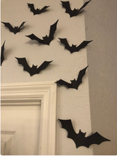 Load image into Gallery viewer, Card stock bat wall decor