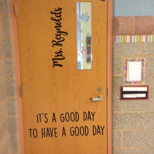 Classroom Door Decal-Inspiration