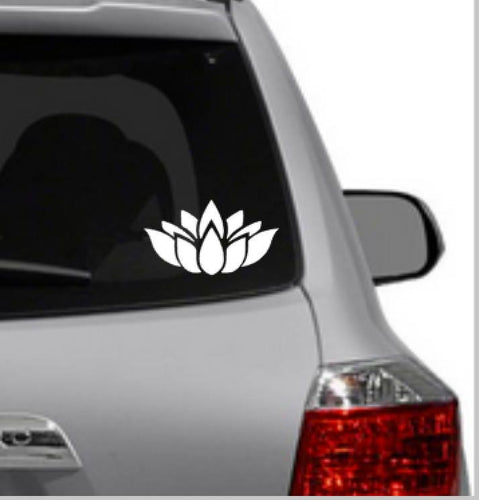 Lotus flower,lotus flower sticker, lotus flower decal, laptop decal flower, yeti decal flower, macbook decal flower, car decal flower, vinyl