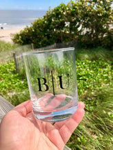 Load image into Gallery viewer, Custom Whiskey Glass, Monogrammed Whiskey Glasses, Rocks Glasses, Scotch Glasses, Custom Whiskey Glasses, Whiskey Glasses Personalized