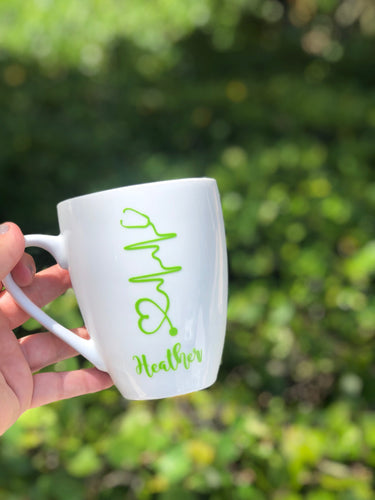 Nurse Mug, Nurse Gifts, Personalized Mug, Gifts for Nurse, Nurse Coffee Mug, Nurse Appreciation, Custom Mug, Registered Nurse Mug, Nurse Cup