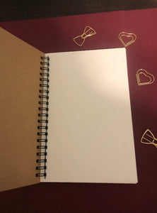 Personalized Notebook, 5 x 7 Journal, Journal for Women, Notebook, Gift, Bullet Journal, Best Friend Gift, Teacher Notebook , Custom