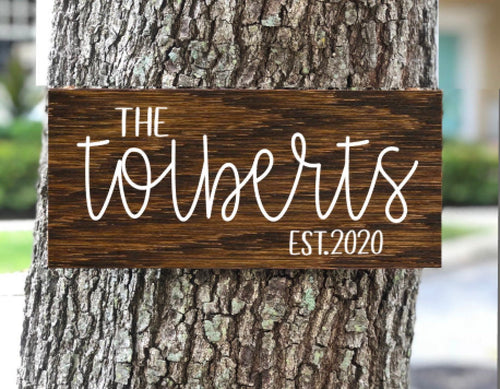 Bridal shower gifts for bride, Personalize wedding gift for couple, Marriage Gift Couple, Last name wooden signs, Established wedding sign