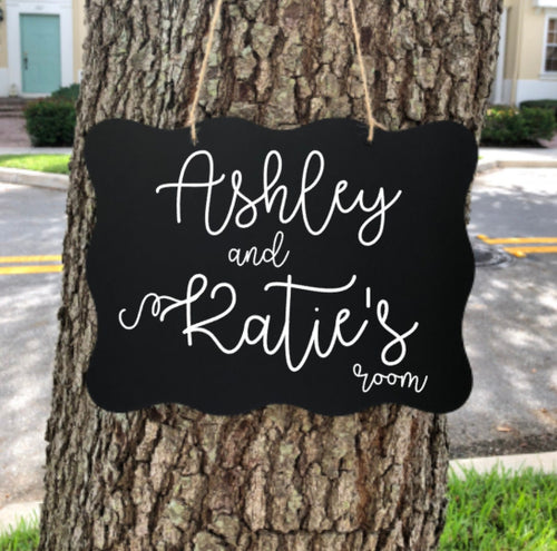 Door Sign, Dorm Room sign, Girls Dorm Hanger, Teen Door Hanger, Dorm room door. dorm room sign, dorm room decoration, college gift