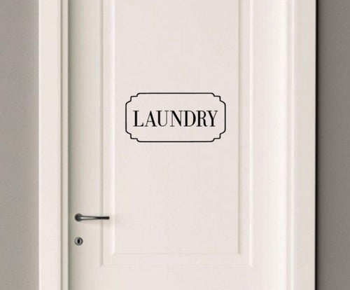 Laundry room door decal, Laundry decal, Laundry room door decal, home decor, sticker, decal, wall,laundry, door, door decal, Laundry decor