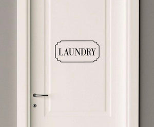 Laundry room door decal, Laundry decal, Laundry room door decal, home decor, sticker, decal, wall,laundry, door, door decal, Laundry decor