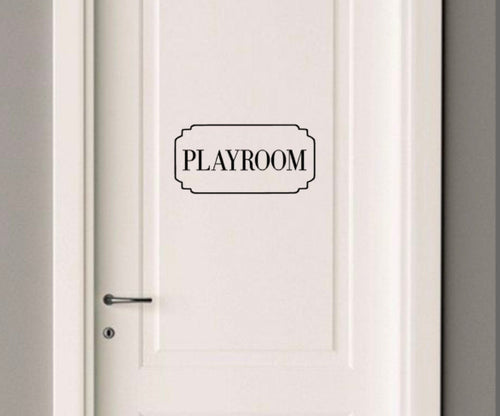 Playroom door decal, custom playroom door, Kids decal, home decor, sticker, decal, wall, kitchen, toyroom, door, door decal , pantry decal