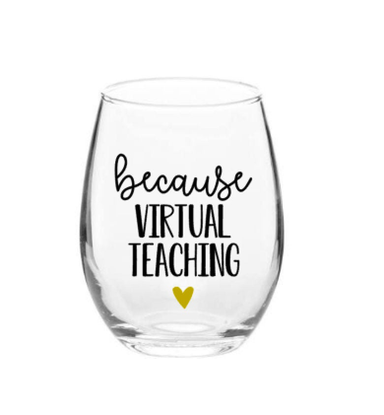 Teacher Wine Glass, Gift for Teacher, Personalized Teacher Wine Glass, Custom Teaching Gift, Professor Gift, Teacher Appreciation Gift