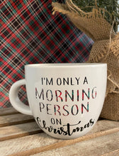 Load image into Gallery viewer, Merry and Bright Campfire Mug | Christmas Mug, Coffee Mug, Enamel Mug, Campfire Mug, Christmas Coffee Mug, Holiday Mug, Hot Chocolate Mug