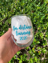 Load image into Gallery viewer, Personalized Teacher Gift, Teacher Wine Glass, Essential employee, Teacher appreciation Gift, Teacher Gift, Essential, wine glass, essential
