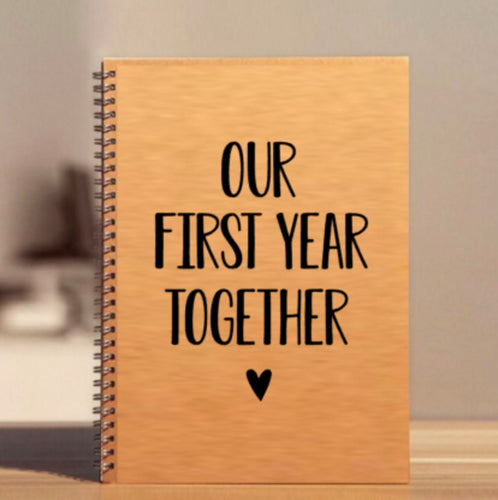 Our first year together, valentines day gift, valentines gift for him, valentines gift for her, love notes to her, love notes to him,