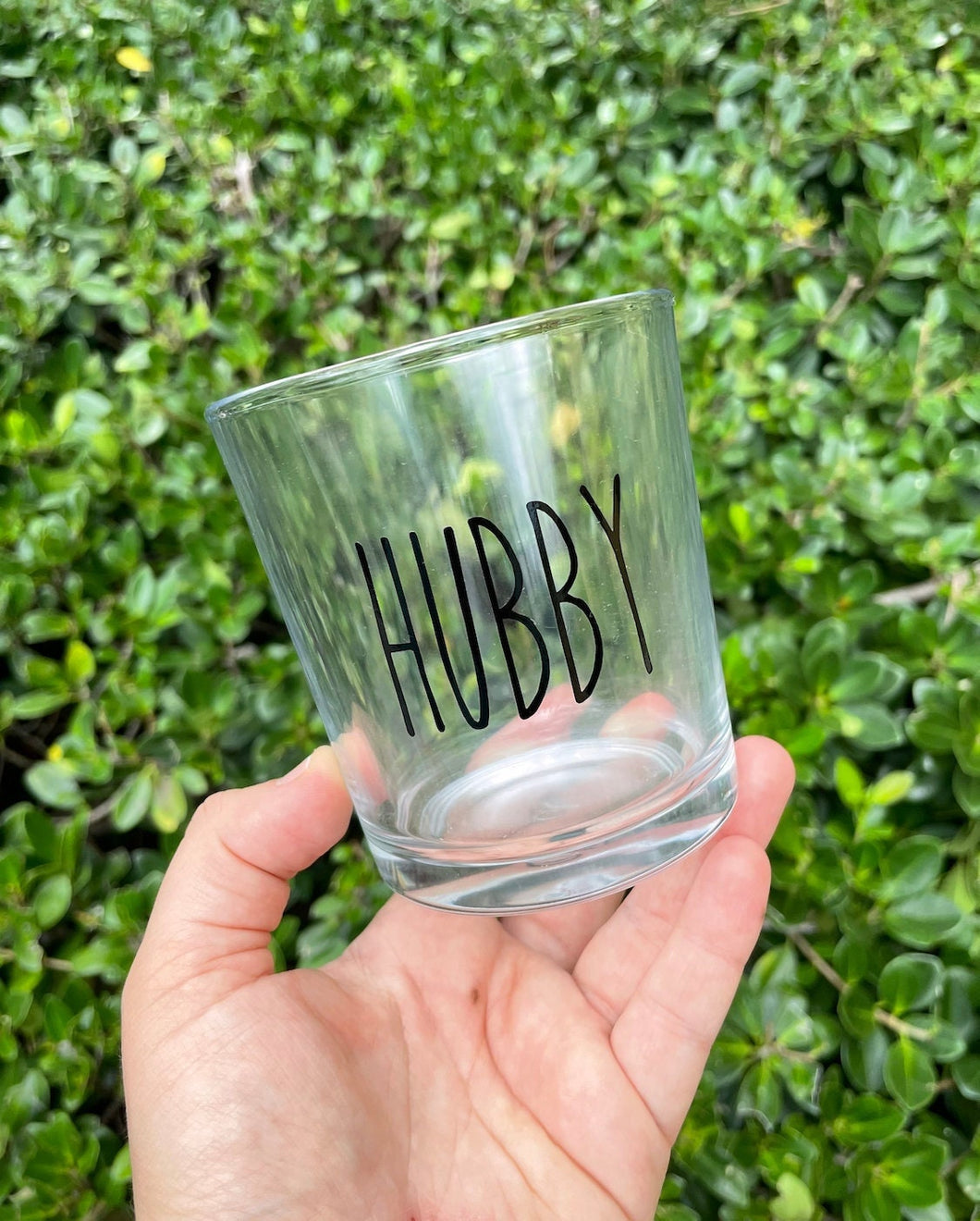 Hubby Whiskey glass, Custom whiskey glass, hubby rocks glass, hubby gift, fathers day gift, fathers day cup, fathers day rocks glass, hubby