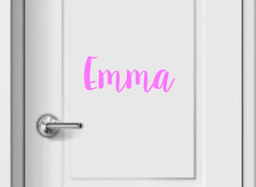 Kids Custom Personalized Name Vinyl Decal Sticker For Wall Door Window Bedroom Decor Room Door Wall Decal Wall decal for door inside